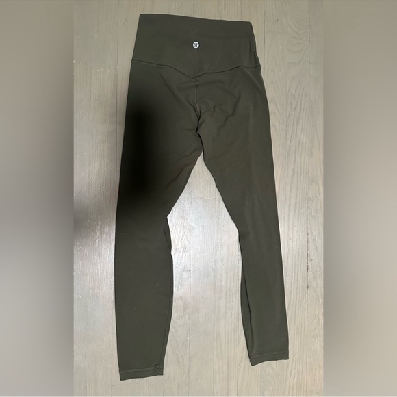 Lululemon Align Olive Green High-Waisted Leggings - Picture 3 of 3